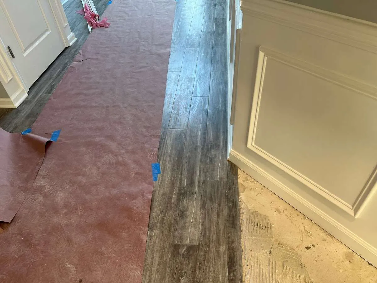 Completed marble shower restoration in Micco